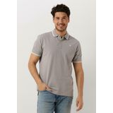G-Star - Dunda Slim Stripe - Polo - Grijs - Korte Mouwen - Biologisch Katoen - Duurzaam