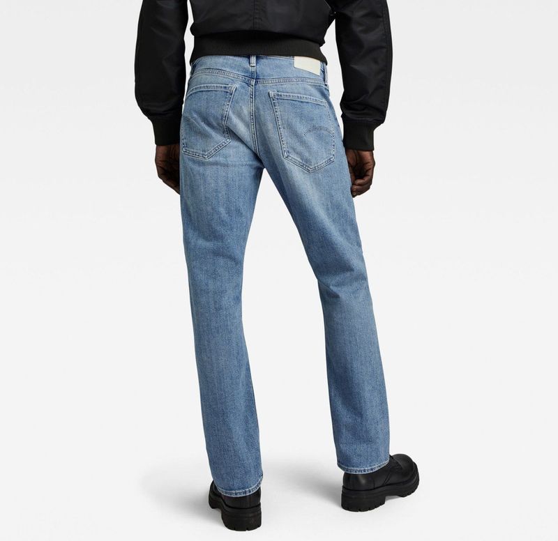 Jeans - Mosa - Effen - Denim - Light Washed - Regular Pasvorm