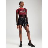 True - Short Raw Edge - Korte Broek - Zwart - Katoen