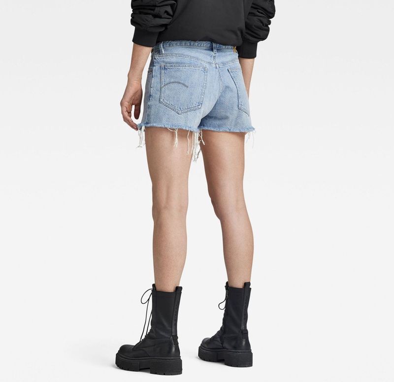 True - Jeans - Effen - Denim - Gefranjerde Zoom - Light Washed