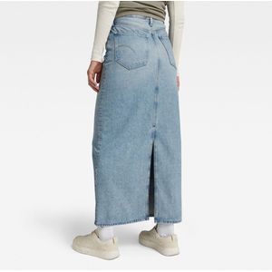 G-Star RAW - Viktoria - Spijkerrok - Blauw - 75% Katoen - Hoge Taille