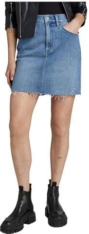 Spijkerrok - Blauw - Katoen - Comfortabele Pasvorm