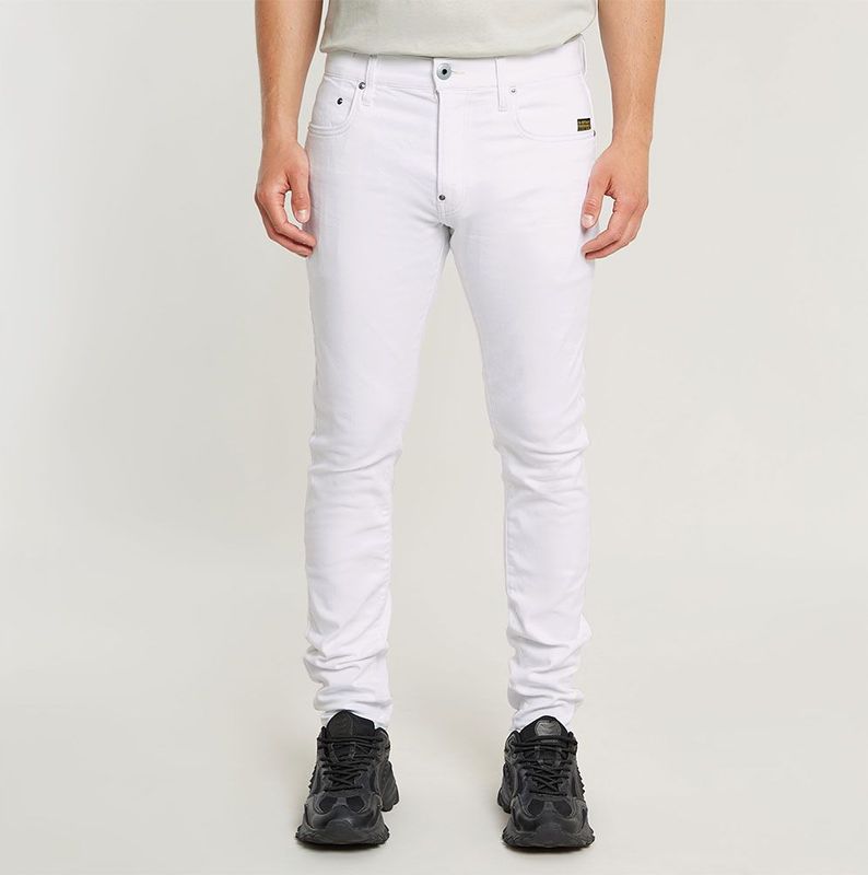 G-star - Revend Fwd - Skinny Fit Spijkerbroek - Grijs - Superstretch Denim