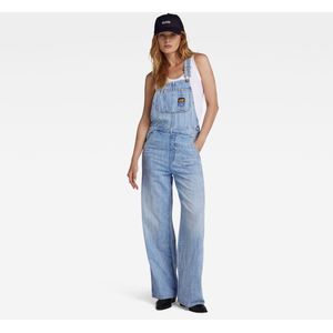 G-Star Dungaree - Blauw - Dames - Straight Leg