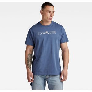 Flight Deck Back Graphic Loose, Blauw (Vintage Indigo D24425-c336-g278), XS