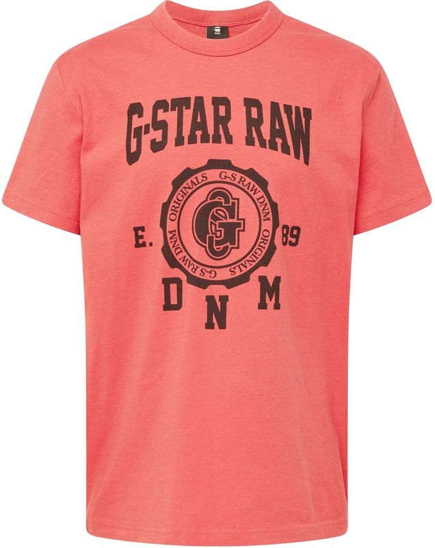 G-star Collegic T-shirt Met Korte Mouwen Oranje XS Man