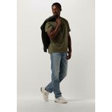 G-Star - D24449-336-B230 - T-shirt - Groen - Korte Mouwen - Biologisch Katoen - Duurzaam