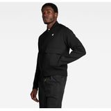 G-Star - Engineered - Trui - Zwart - Volledige Rits