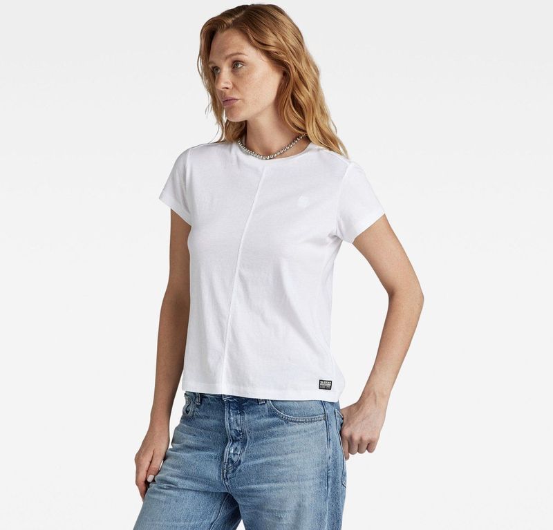G-star - Front Seam - T-shirt - Korte Mouwen - Regular Fit