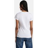 G-STAR T-shirt Eyben - Katoen - Wit