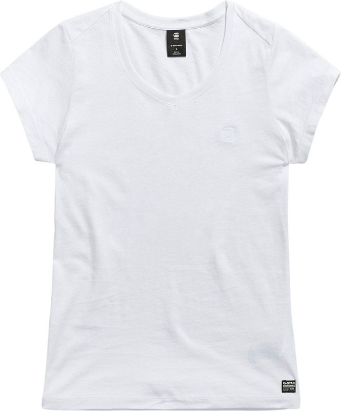 G-STAR T-shirt Eyben - Katoen - Wit