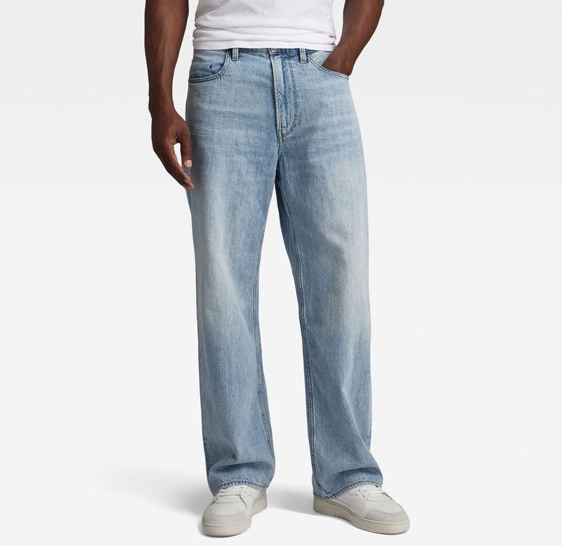 Jeans - Ontspannen Snit - Versterkte Voorzakken - Klinknagels - Knoopsluiting