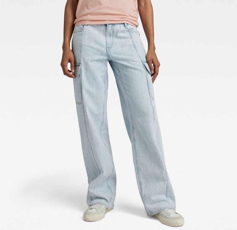 G-Star - Judee - Spijkerbroek - Blauw - Denim - Losse Pasvorm