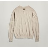 G-STAR - Whitebait D24461 - Gebreide Trui - Beige - Heren