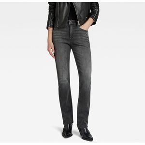 G-star - Strace Spijkerbroek - Zwart - Elto Black Stretch Denim - Rechte Pasvorm