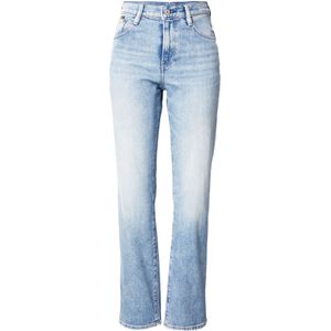 Viktoria High Straight Jeans - Lichtblauw - Dames