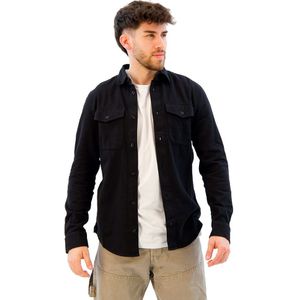 G-star - Marine - Overhemd - Slim Fit - Lange Mouwen