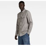 G-Star - D24963-D454-G493 Overhemd - Grijs - Katoen - Lange Mouwen - Duurzaam