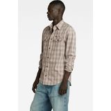 Marine - Slim Shirt - Meerkleurig - Lange Mouwen - Comfortabele Pasvorm