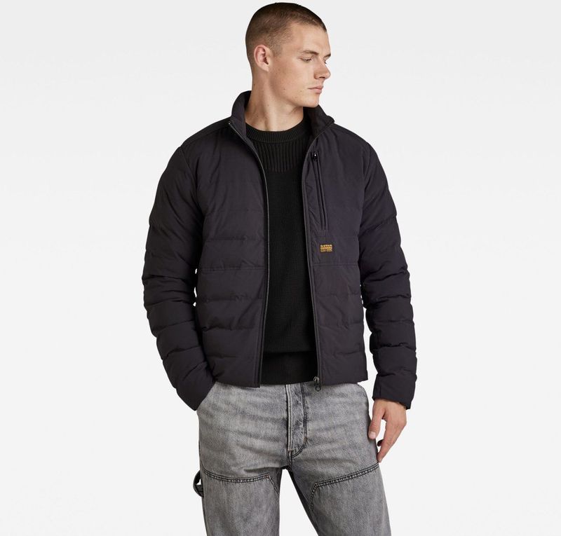 G-star - Foundation - Tussenjas - Gewatteerd - Regular Fit - Zwart