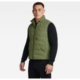 G-star - Foundation Liner Vest - Groen - Gewatteerd Mouwloos Vest