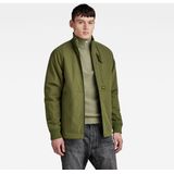 G-Star RAW Zomerjack Track met Logo Shadow Olive