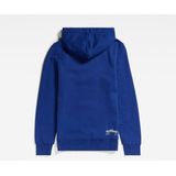 G-Star - Originals Hoodie - Blauw - Katoen - Met Graphic Patch