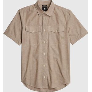 Hemd - Korte Mouwen - Lichtblauw - Katoen - Borstzakken