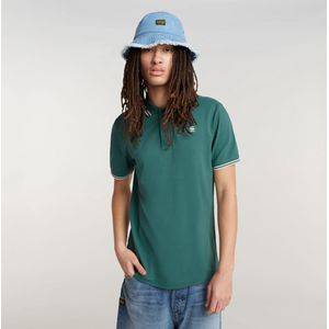 G-star - D17127 Dunda Poloshirt - Gestreept - Korte Mouw - Organisch Katoen