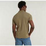 G-Star - Dunda Slim - Polo - Groen - Biologisch Katoen - Korte Mouwen