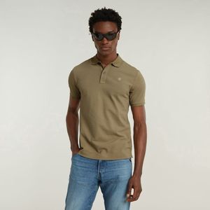 G-Star - Dunda Slim - Polo - Groen - Biologisch Katoen - Korte Mouwen