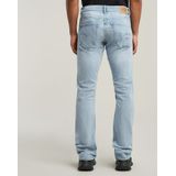 G-STAR Mosa Straight Jeans - Blauw - Leerachtig Papiermateriaal - Versterkte Zakken