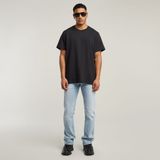 G-STAR Mosa Straight Jeans - Blauw - Leerachtig Papiermateriaal - Versterkte Zakken