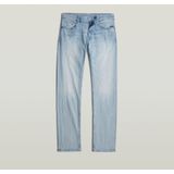 G-STAR Mosa Straight Jeans - Blauw - Leerachtig Papiermateriaal - Versterkte Zakken