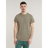 Shirt 'Lash' - T-shirt - Normale Pasvorm - Kwartmouw - Mélange