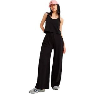 G-Star RAW - Spaghetti Strap Jumpsuit - Zwart - Katoen