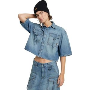 Relaxed - Utility Shirt - T-shirt - Blauw - Comfortabele Pasvorm