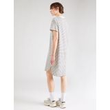 G-Star - D24484-C339-G613 - Gestreepte Jurk - Grijs - Korte Mouwen - Biologisch Katoen