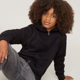 G-Star - Kids Unisex Hoodie Jacket - Zwart - Sweatvest