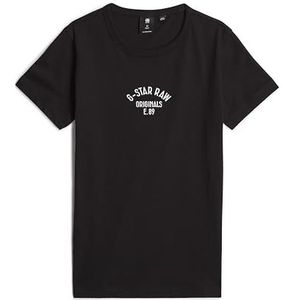 G-Star RAW - Kids T-shirt Slim - Zwart - Graphic T-shirt