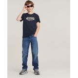 G-Star RAW - 3301 Straight Jeans - Midden Blauw - Jongens