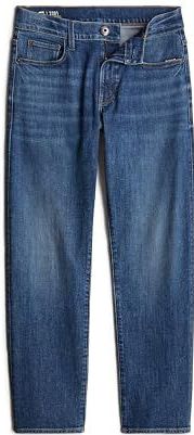 G-Star RAW - 3301 Straight Jeans - Midden Blauw - Jongens