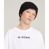 G-Star RAW - T-shirt - Wit - 100% Biologisch Katoen - Graphic Print