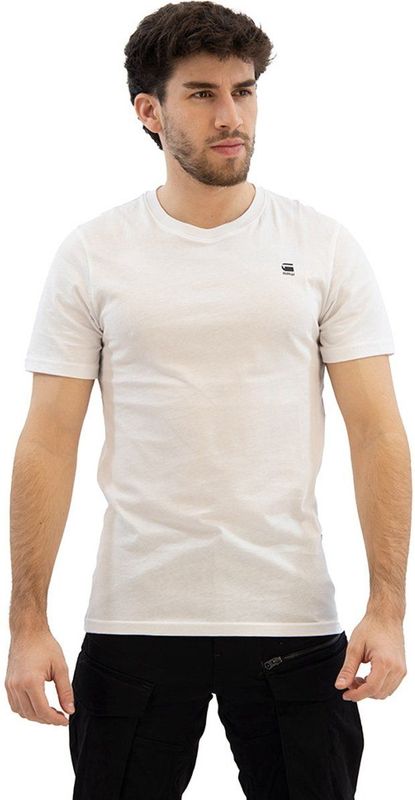GRAW - Slim T-Shirt - Wit - Heren