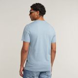 GRAW - Slim T-Shirt - Lichtblauw - Heren