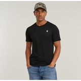 GRAW - Slim T-Shirt - Zwart - Heren