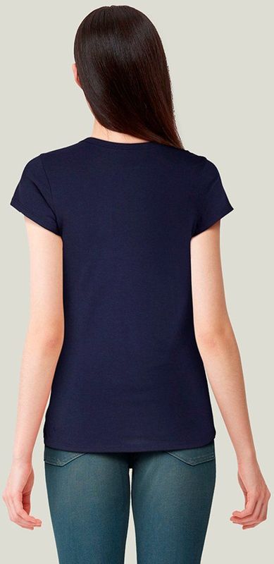 G-STAR - Shirt - Navy - T-shirt - Slanke Pasvorm - Kwartmouw