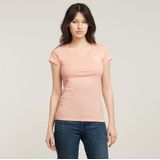 G-STAR - Shirt - Ivoor - T-shirt - Slanke Pasvorm - Kwartmouw