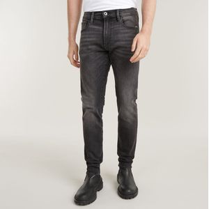 G-Starvoor mannen. D25483-D837-C239 Jeans 3301 Skinny zwart (27/32), Casual, Katoen, Denim