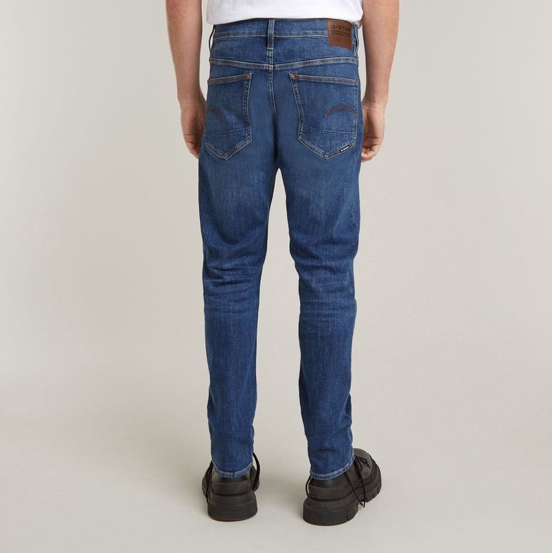 G-Star - D25521-D829-071 - Jeans - Blauw - 3301 Recht - Casual - Katoen - Denim